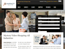 Tablet Screenshot of impact-mrkt.com